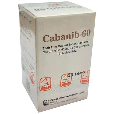Beacon  Cabozantinib XL-184 Cabozanix  60mg*30 tablets Kidney cancer, thyroid cancer, liver cancer, soft tissue sarcoma, non-small cell lung cancer, prostate cancer, breast cancer, ovarian cancer,