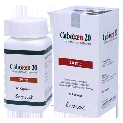 Beacon  Cabozantinib XL-184 Cabozanix  60mg*30 tablets Kidney cancer, thyroid cancer, liver cancer, soft tissue sarcoma, non-small cell lung cancer, prostate cancer, breast cancer, ovarian cancer,