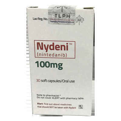 ซื้อ 100mg นินเทดานิบ Nydeni ยารักษาภูมิคุ้มกันสําหรับมะเร็งปอด online manufacture