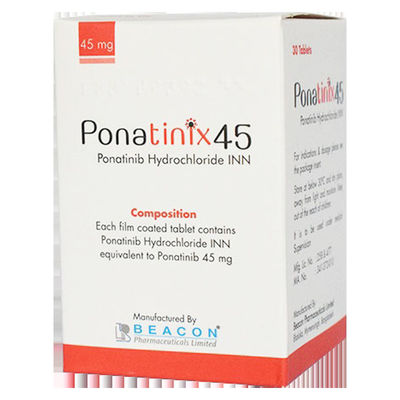 30 Capsules 45mg Ponatinib Multi Targeted Kinase Inhibitors