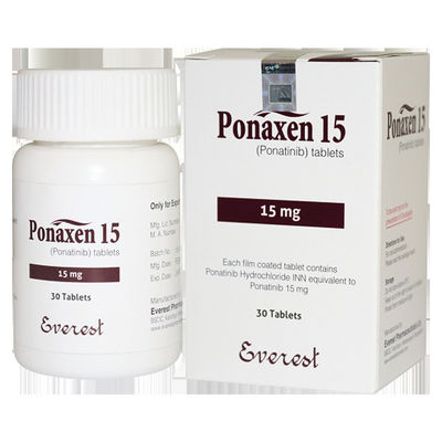 Everest Ponatinib Ponaxen 15mg*30 tablets Myeloid leukemia, lymphocytic leukemiafor stage 1 2 3 cancer
