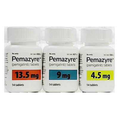 4.5mg 9mg 13.5mg Pemigatinib Tablets For Intrahepatic Cholangiocarcinoma
