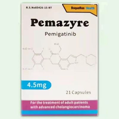4.5mg FGFR2 Pemigatinib 21 Capsules For Intrahepatic Cholangiocarcinoma
