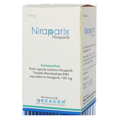 30 Capsules 100mg Niraparib Niraprix For Fallopian Tube Cancer