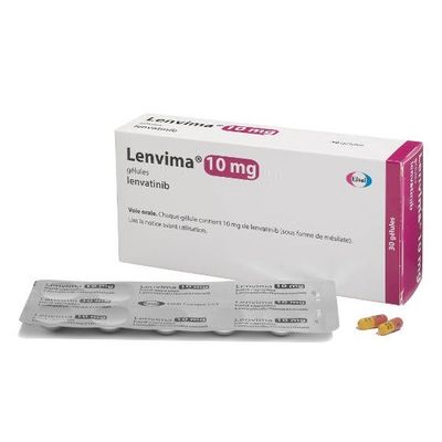 30 Capsules 10mg Lenvatinib Renal Cell Carcinoma Drugs Lenvima-10