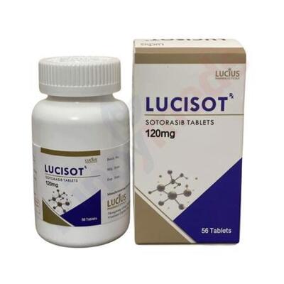 ซื้อ Lucius LuciSot Sotorasib 120mg สําหรับ KRAS G12C NSCLC ที่กลายพันธุ์และการแทรกแซงมะเร็งลําไส้ใหญ่ การผลิตออนไลน์