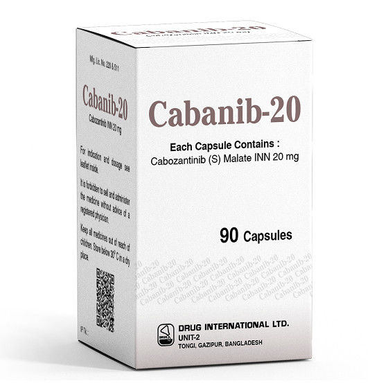 Beacon  Cabozantinib XL-184 Cabozanix  60mg*30 tablets Kidney cancer, thyroid cancer, liver cancer, soft tissue sarcoma, non-small cell lung cancer, prostate cancer, breast cancer, ovarian cancer,