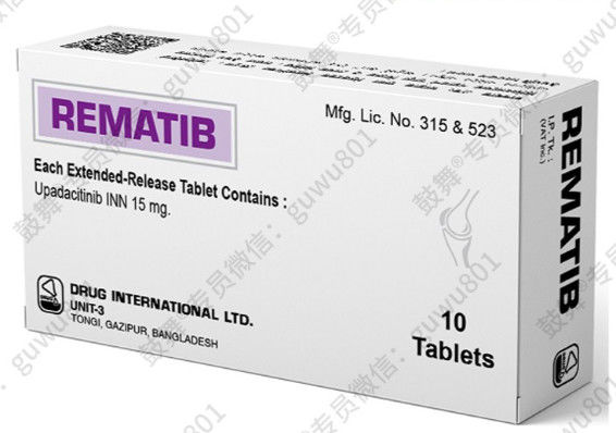 DIL 	Upadacitinib	 ABT-494	 REMATIB	15mg*10 tablets	Adult patients with moderate to severe active rheumatoid arthritis	Suitable for treatment phase