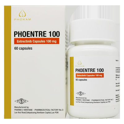 Roche、Phokam、Tlph、Entrectinib RXDX-101 Rozlytrek แผ่น 200mg*90 เป้าหมายต่อเนื่องกับเนื้องอก