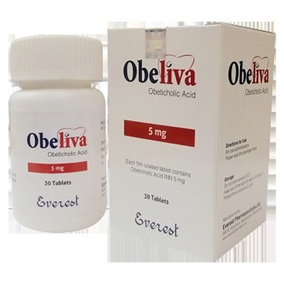 เอเวอเรสต์、Tlph、บีคอน กรด Obeticholic 6-ECDCA、INT-747 Obetix 5 มก.*30 เม็ด โรคท่อน้ำดีอักเสบปฐมภูมิสำหรับมะเร็งระยะที่ 1 2 3