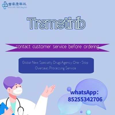 NOVARTIS Trametinb GSK1120212 เมคินิสต์ 2mg*30 แท็บเล็ตสําหรับโรคมะเร็งปอดระยะที่ 1 2 3 โรคมะเร็งปอดเซลล์ไม่เล็ก โรคมะเร็งลําไส้ใหญ่ โรคมะเร็งต่อมลูกไทรอยด์ โรคมะเร็งผิวหนัง